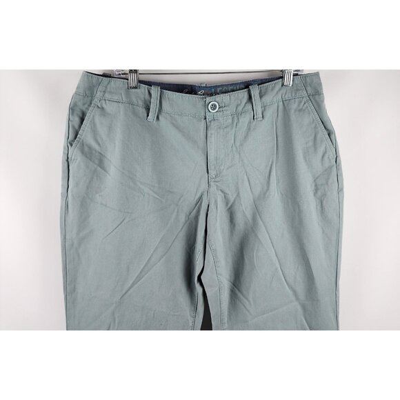 Eddie Bauer Pants Womens P14 Blue Chino Legend Wash NWT (36x30) - Picture 2 of 10